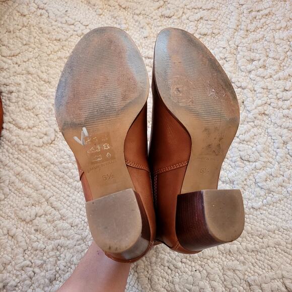 Madewell Ankle Boots Brown Leather - Picture 4 of 5